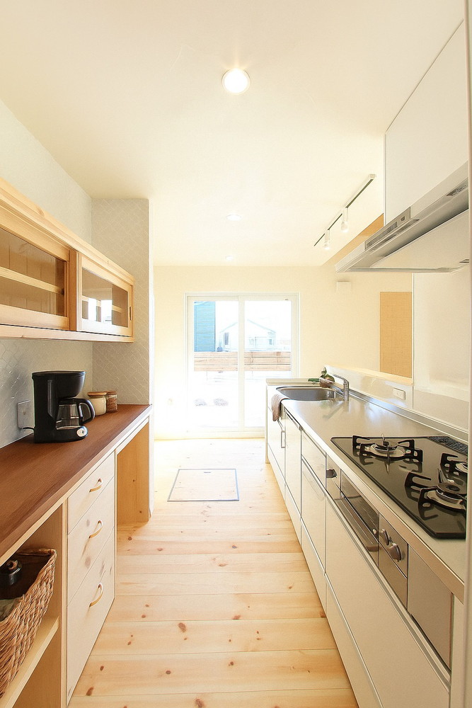 家事動線を考えたキッチン