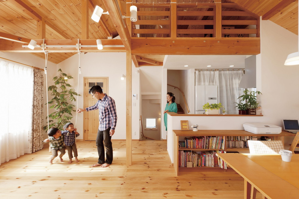 木の香りを感じる住まいのイメージ