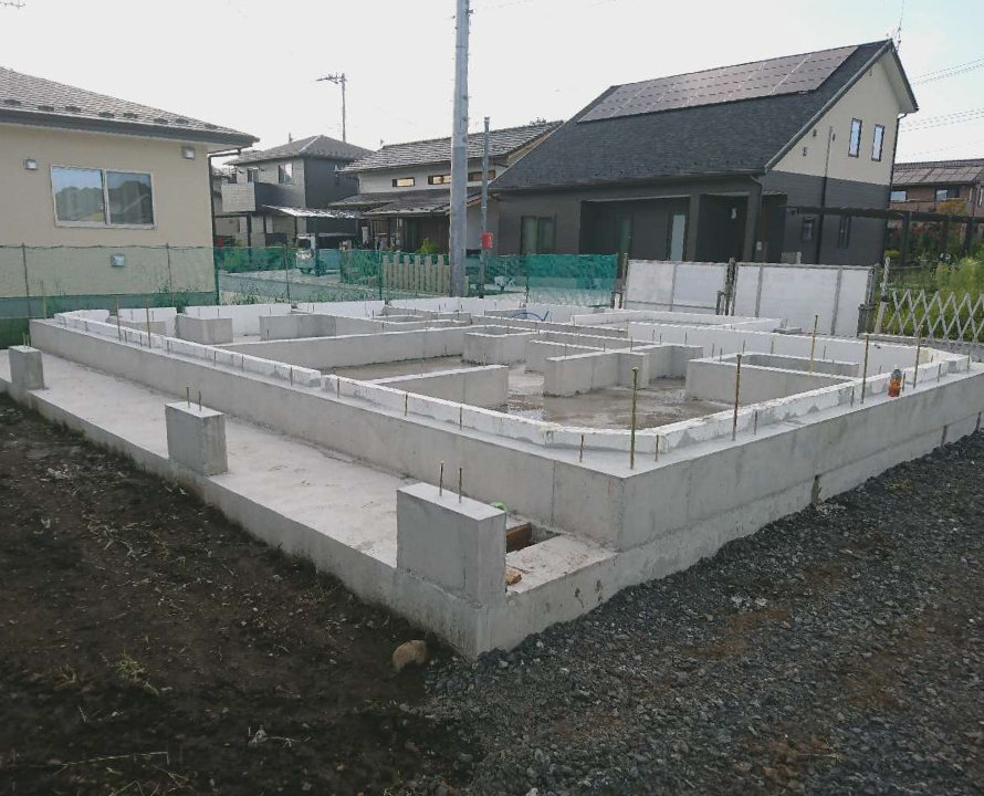 基礎工事のイメージ