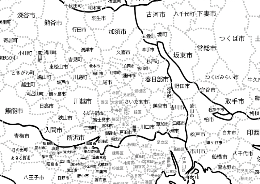 対応エリアマップ